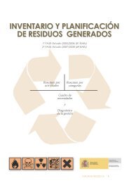 Información sobre residuos - Ministerio de Defensa