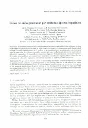 Guías de onda generadas por solitones ópticos espaciales - Revista ...