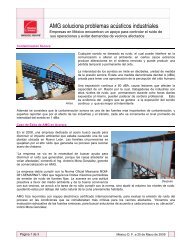 AMG soluciona problemas acústicos industriales - Owens Corning