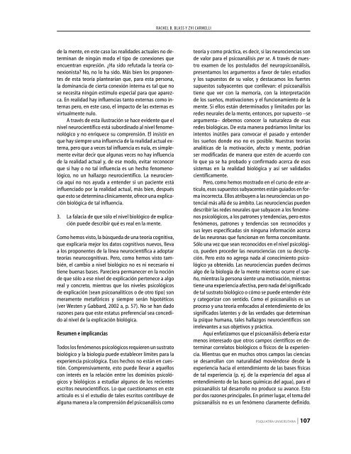 Año 5, Vol. 5 - Nº 1 Marzo - Gaceta de Psiquiatría Universitaria