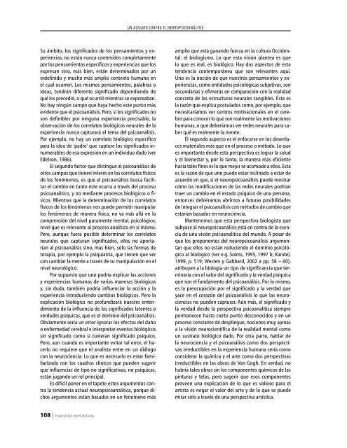 Año 5, Vol. 5 - Nº 1 Marzo - Gaceta de Psiquiatría Universitaria