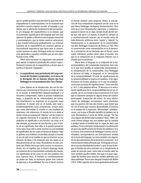 Año 5, Vol. 5 - Nº 1 Marzo - Gaceta de Psiquiatría Universitaria