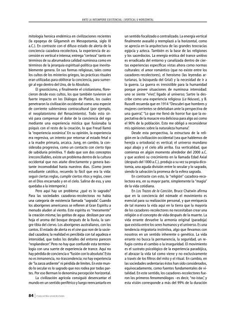 Año 5, Vol. 5 - Nº 1 Marzo - Gaceta de Psiquiatría Universitaria