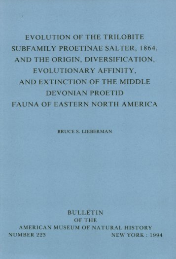 fauna of eastern north america - AMNH DSpace Digital Repository ...