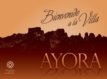 Folleto Turismo Ayora en formato PDF - Ayuntamiento de Ayora