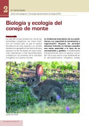 Biología y ecología del conejo de monte - Club de Caza