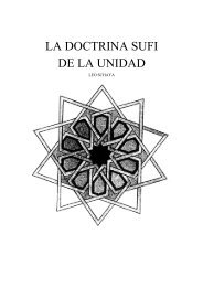 27 La doctrina sufi de la unidad