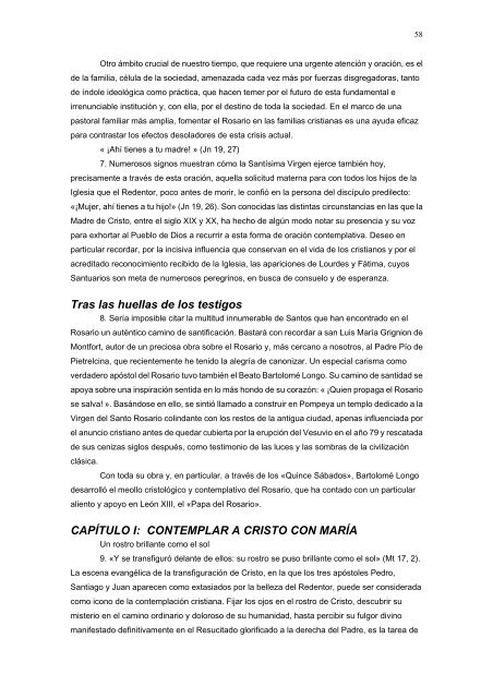 el camino del rosario - FUNDACIÓN OBRA CULTURAL Roger de