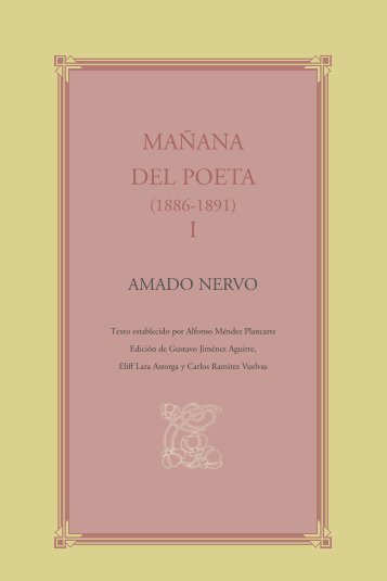 Mañana del poeta - Amado Nervo