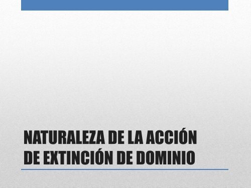 Extinción de Dominio IV - Corte de Constitucionalidad