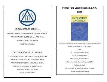 YO SOY RESPONSABLE…… DECLARACIÓN DE LA ... - Seny