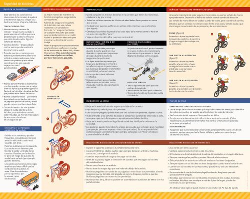 Metro - Bike Pocket Guide
