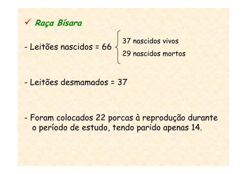 Avaliação técnico-económica de uma suinicultura em extensivo