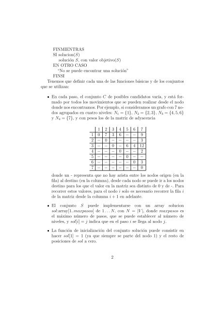Algoritmos y Estructuras de Datos II, Grado Ingenier´ıa Informática