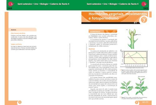 Semi-extensivo • Uno • Biologia • Caderno de Teoria 4 Semi ...