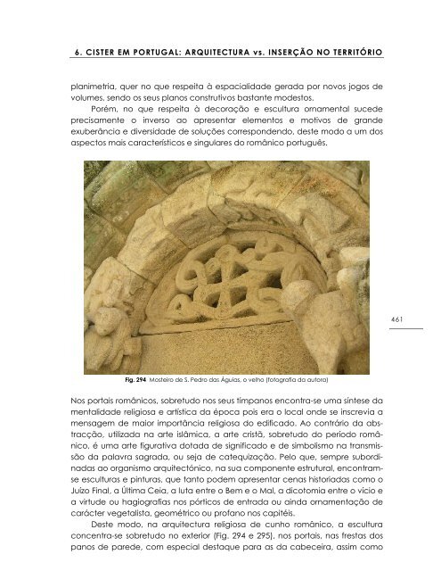 as arquitecturas de cister em portugal. a actualidade ... - Ubi Thesis