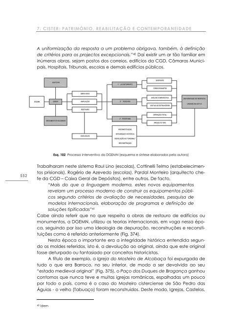 as arquitecturas de cister em portugal. a actualidade ... - Ubi Thesis