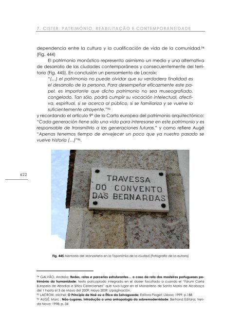 as arquitecturas de cister em portugal. a actualidade ... - Ubi Thesis