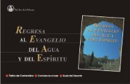 evangelio del agua y el espíritu