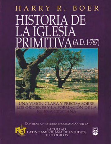 Historia De La Iglesia Primitiva