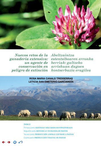 Nuevos retos de la ganadería extensiva - Universidad Pública de ...