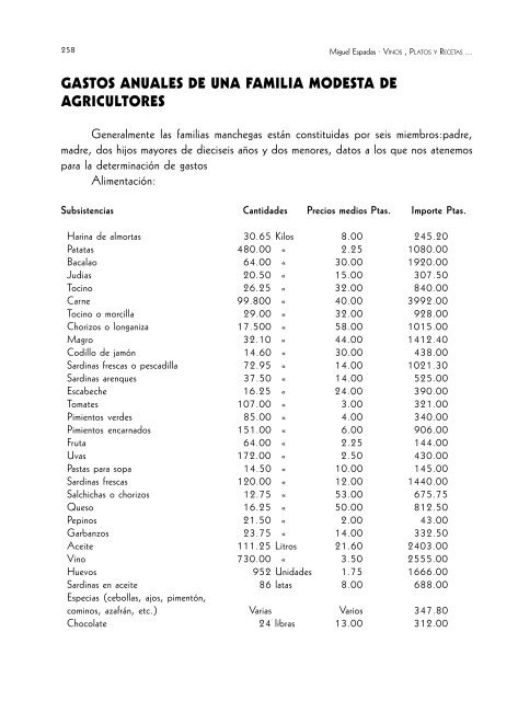 Libro Recetas - Diputación Provincial de Ciudad Real