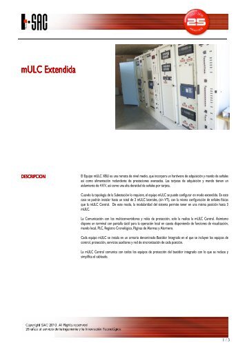 mULC EXTENDIDA - SAC Sistemas Avanzados de Control