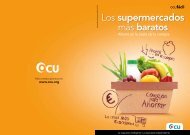 Los supermercados - Ocu