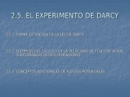 2.5.1. FORMA EXTENDIDA DE LA LEY DE DARCY - mmc