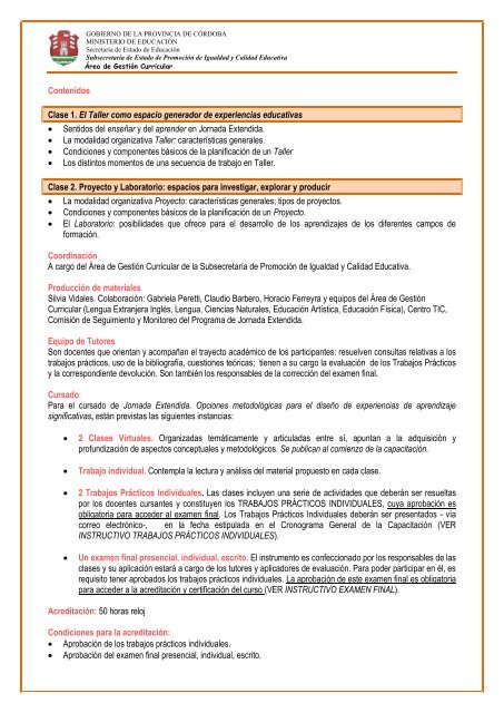 Presentacion Jornada Extendida - Igualdadycalidadcba.gov.ar