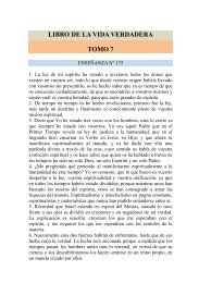 LIBRO DE LA VIDA VERDADERA TOMO 7 - El Libro de la Vida ...