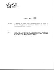 Circular N° 1561 - Superintendencia de Pensiones