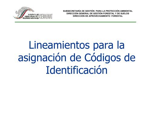 Código de identificación