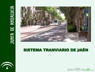 Proyecto del tranvía de Jaén