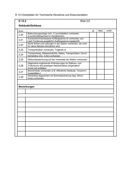 Technische Anschlussbedingungen Mittelspannung - RNG