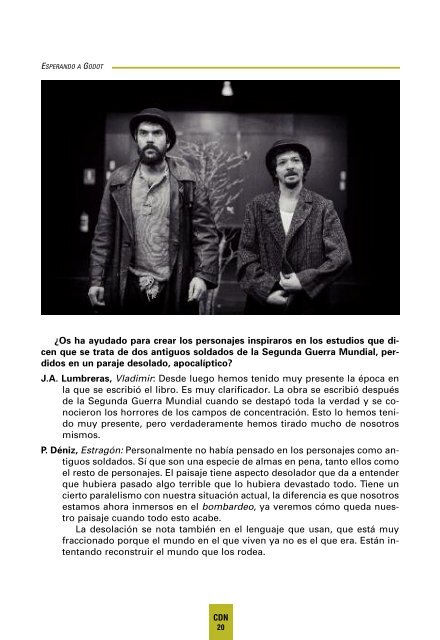 Esperando a Godot - Centro Dramático Nacional