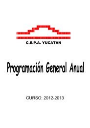 CURSO: 2012-2013 - CEPA Yucatán