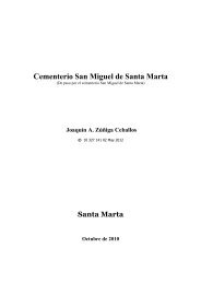 Cementerio San Miguel de Santa Marta - Torre de papel 1947