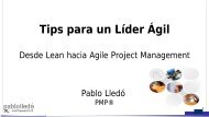 Tips para un Líder Ágil - Pablo Lledó