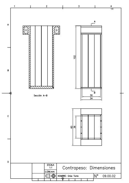 Diseño de modelo a escala de una grúa torre - Archivo Abierto ...