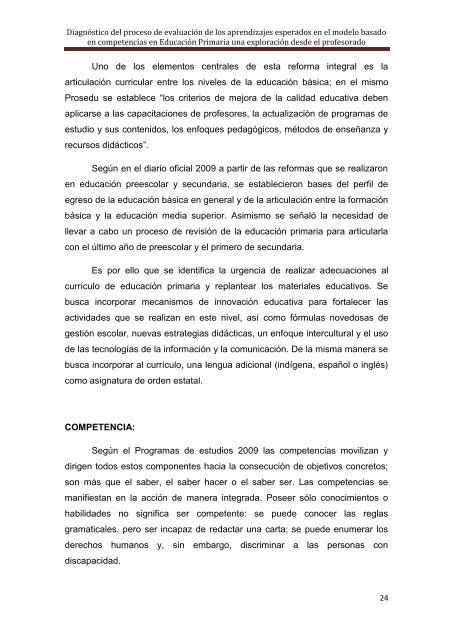 Diagnóstico del proceso de evaluación de los aprendizajes ... - Ifodes