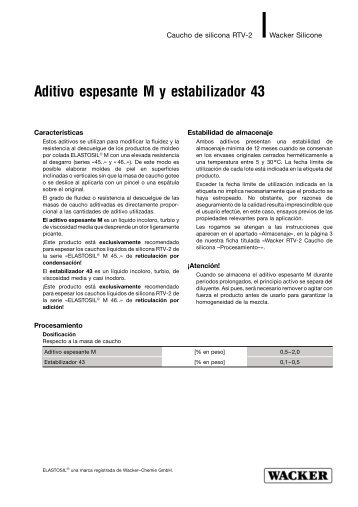 Ficha tecnica Aditivo M 43.PDF - Interfareba.com