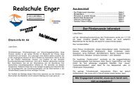 Elterninfo 64 - Realschule Enger