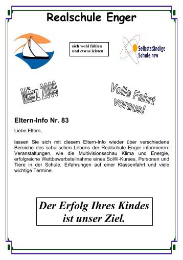 Elinfo 83.pdf - Realschule Enger