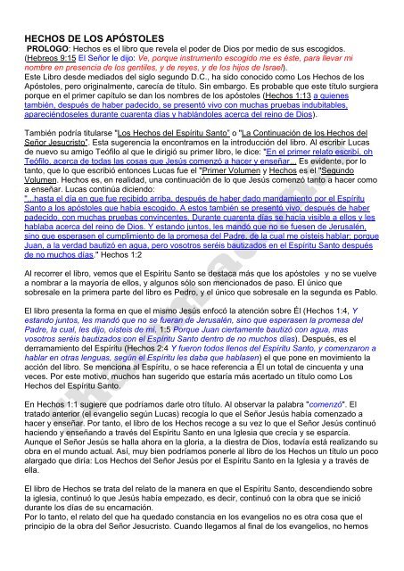Hechos De Los Apostoles Adonai