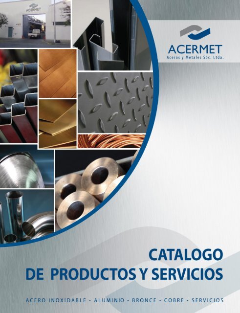 catálogo Acermet - Aceros Inoxidables, Planchas de Acero