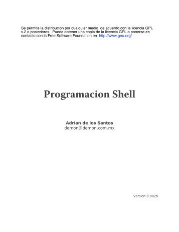 Programacion Shell - Doc Pablolibo