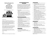 Guía de Seguridad de Pasajero del autobús