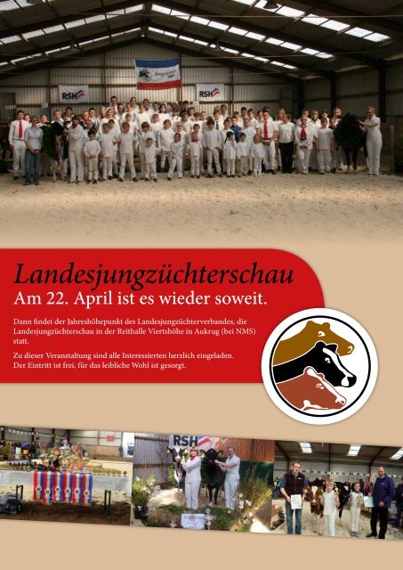 // Rind im Bild 1/2012 1 - Rinderzucht Schleswig-Holstein e.G.