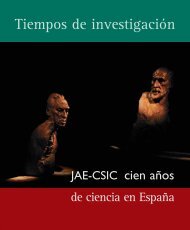 Tiempos de investigación - JAE 2010 - CSIC